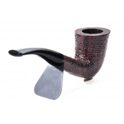 Pipe Savinelli Punto Oro Gold Sandblasted Bent Dublin