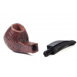 Pipe Savinelli Autograph Sabbiata Bent Apple
