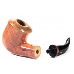 Carob Pipe Amorelli Tre Stelle Bent Pot