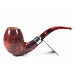 Briar Pipe Santambrogio Red Smooth Bent