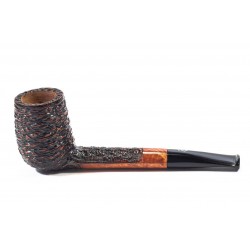 Briar Pipe Santambrogio Rusticated Canadian