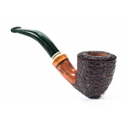 Briar Pipe Santambrogio Rusticated Bent Dublin