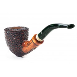Briar Pipe Santambrogio Rusticated Bent Dublin
