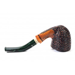 Briar Pipe Santambrogio Rusticated Bent Dublin