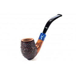 Briar Pipe Santambrogio Rusticated Bent