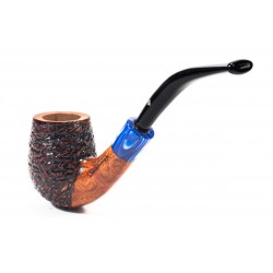 Briar Pipe Santambrogio Rusticated Bent