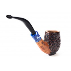 Briar Pipe Santambrogio Rusticated Bent