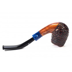Pipa in Radica Santambrogio Rusticata Bent