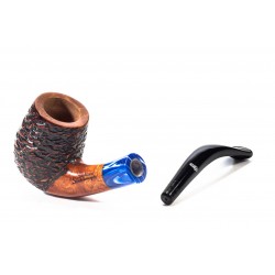 Briar Pipe Santambrogio Rusticated Bent