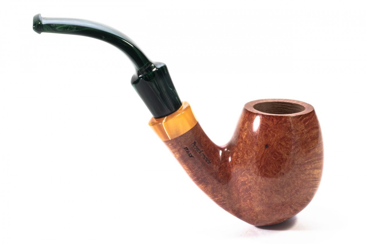 Pipe Santambrogio Smooth FP Medium Bent Egg Pipe Santambrogio Smooth FP Medium Bent Egg