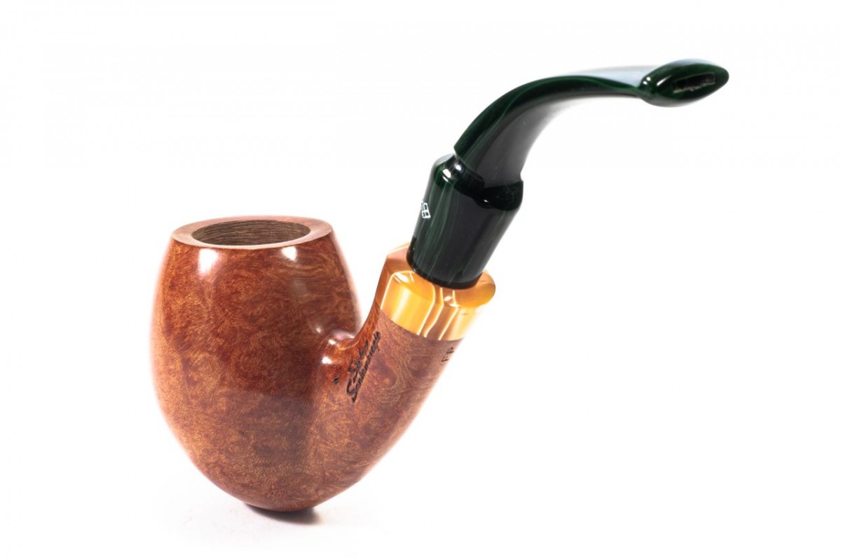 Pipe Santambrogio Smooth FP Medium Bent Egg Pipe Santambrogio Smooth FP Medium Bent Egg