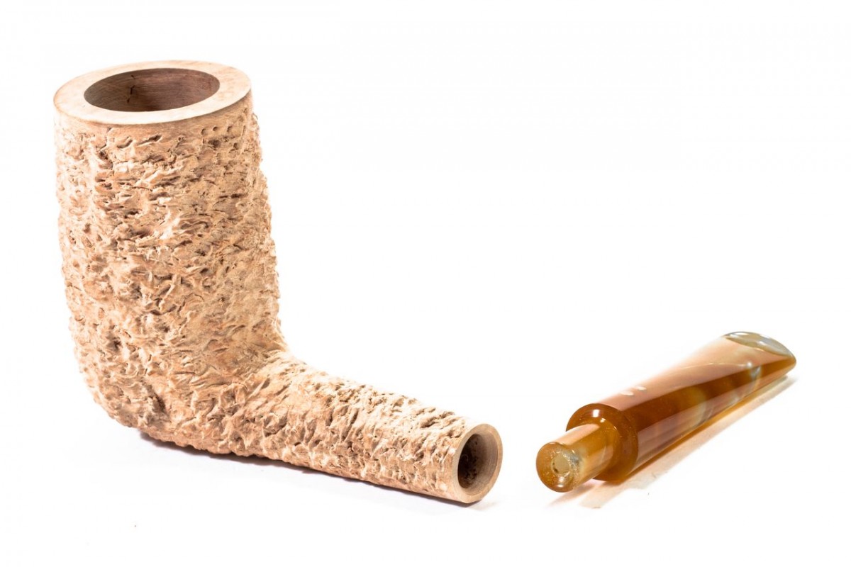 Briar Pipe Radice Rind Pure Rusticated Chimney Briar Pipe Radice Rind Pure Rusticated Chimney