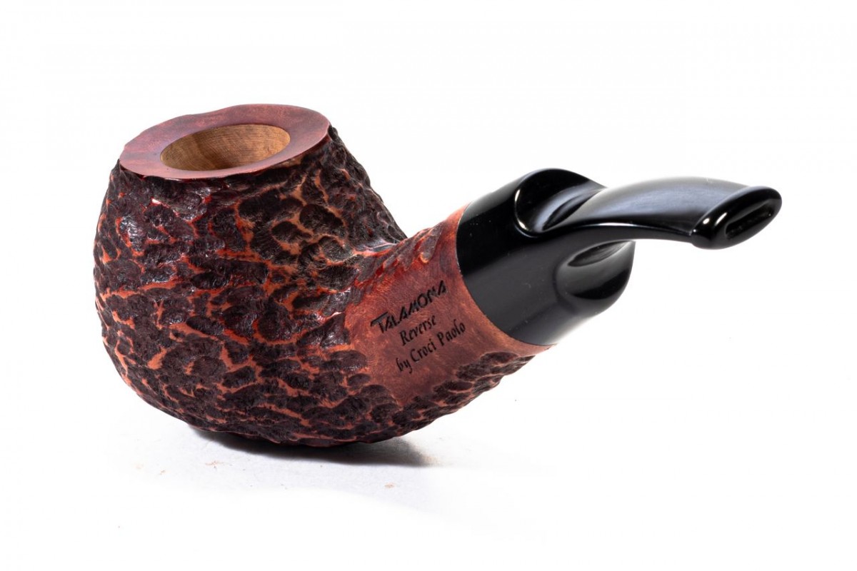 Pipa Talamona Calabash Reverse Rust. Bent Apple Pipa Talamona Calabash Reverse Rust. Bent Apple