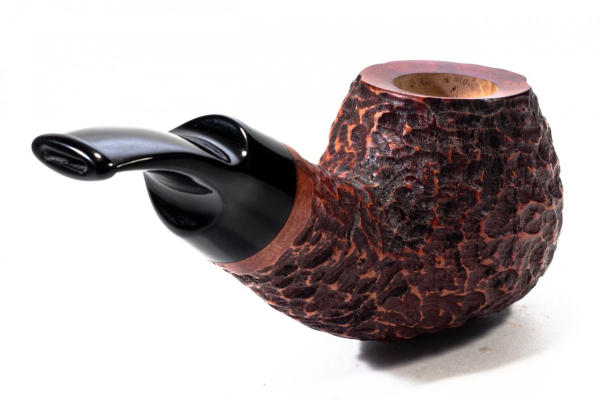 Pipa Talamona Calabash Reverse Rust. Bent Apple Pipa Talamona Calabash Reverse Rust. Bent Apple