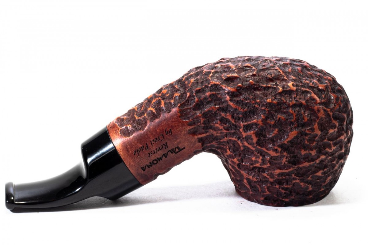 Pipa Talamona Calabash Reverse Rust. Bent Apple Pipa Talamona Calabash Reverse Rust. Bent Apple