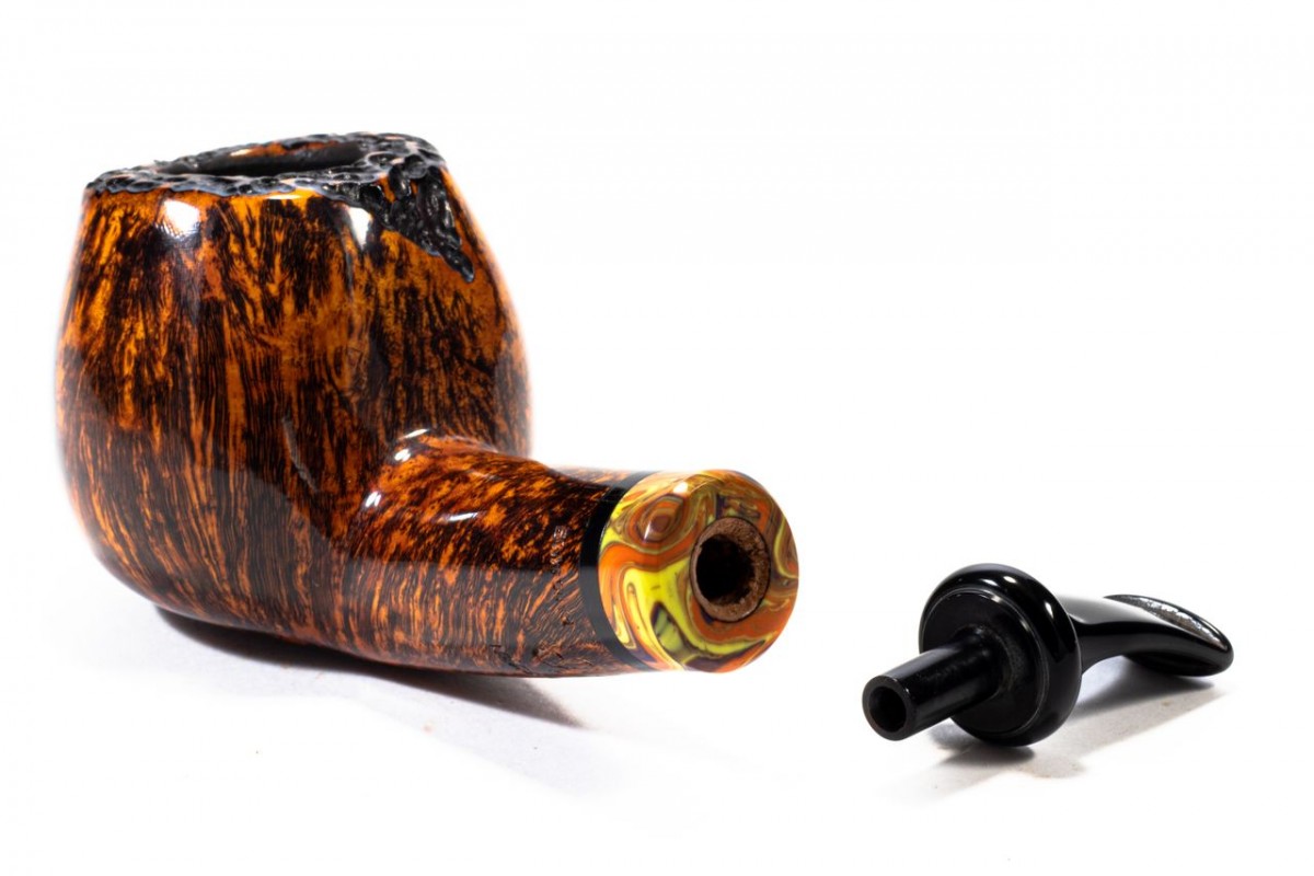 Pipa Peder Jeppesen Ida Gr.3 Quarter Bent Apple Pipa Peder Jeppesen Ida Gr.3 Quarter Bent Apple