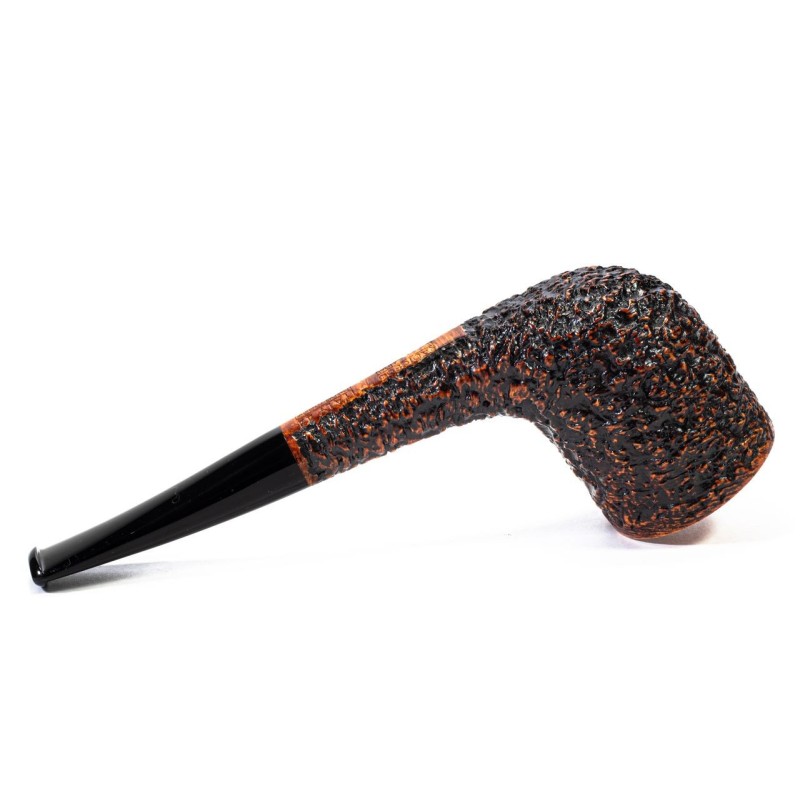 Pipa in Radica Radice Rind Rusticata Horn Pipa in Radica Radice Rind Rusticata Horn