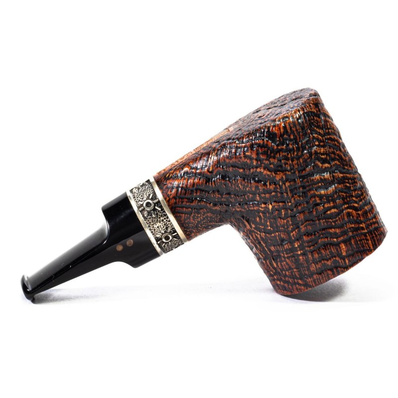 Pipa in Radica Radice Silk Cut Sabbiata Billiard Pipa in Radica Radice Silk Cut Sabbiata Billiard