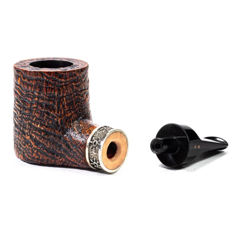Pipa in Radica Radice Silk Cut Sabbiata Billiard Pipa in Radica Radice Silk Cut Sabbiata Billiard