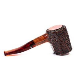 Briar Pipe Santambrogio Rusticated Poker