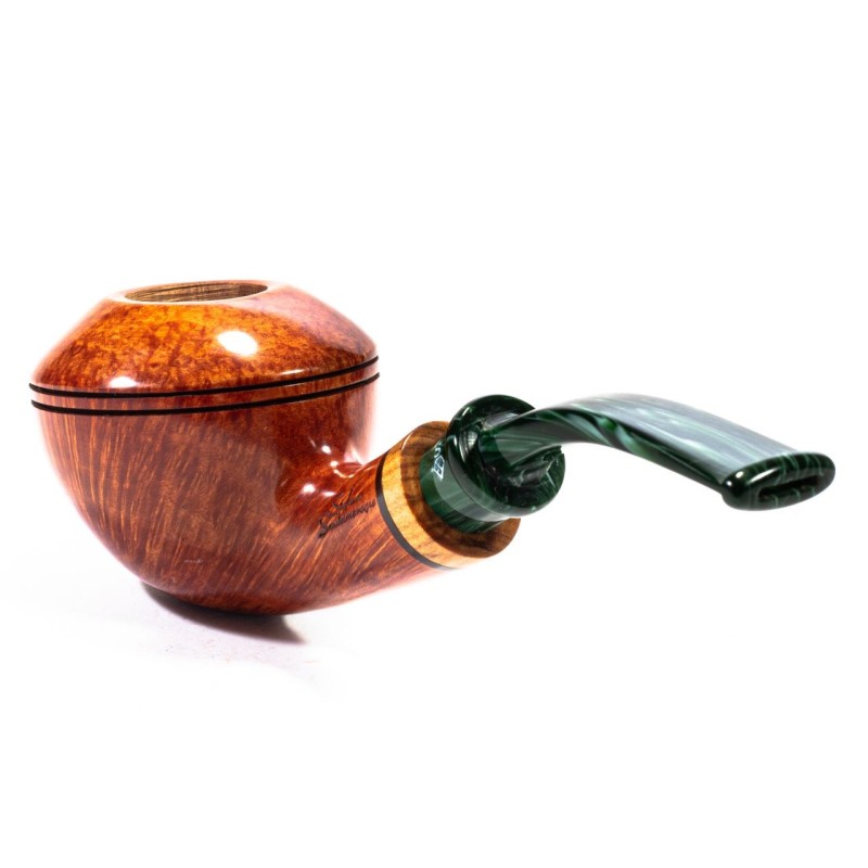 Pipa Santambrogio Liscia FP Grande Bent Rhodesian Pipa Santambrogio Liscia FP Grande Bent Rhodesian