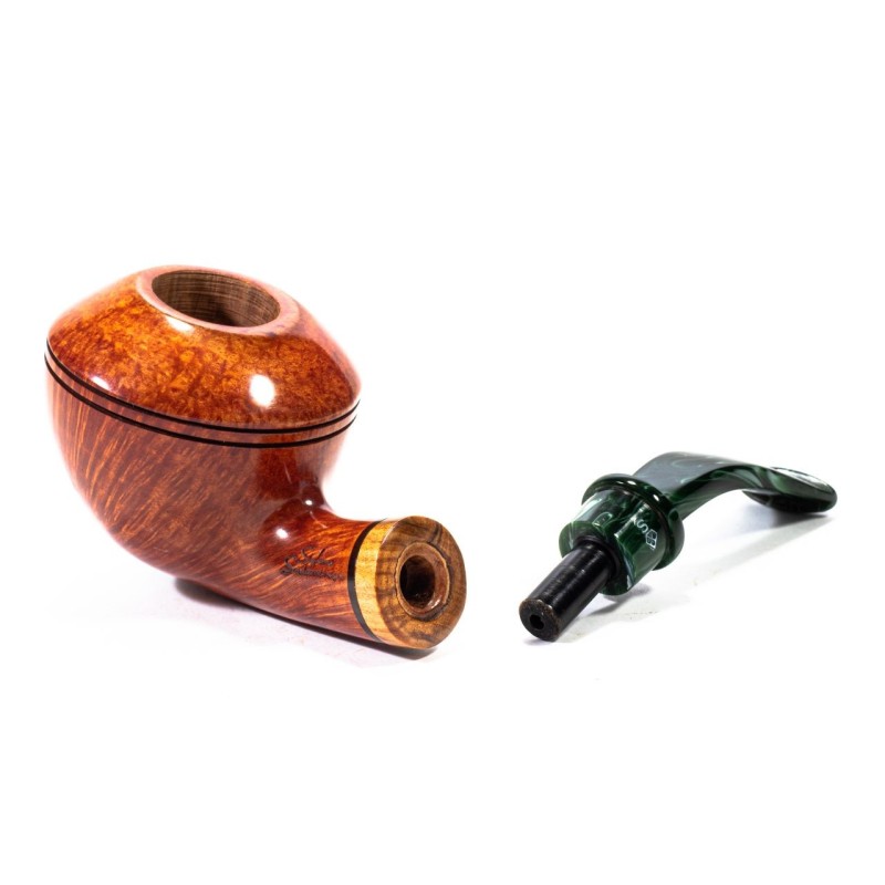 Pipa Santambrogio Liscia FP Grande Bent Rhodesian Pipa Santambrogio Liscia FP Grande Bent Rhodesian