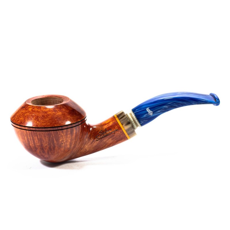 Pipa Santambrogio Liscia FP Grande Bent Rhodesian Pipa Santambrogio Liscia FP Grande Bent Rhodesian