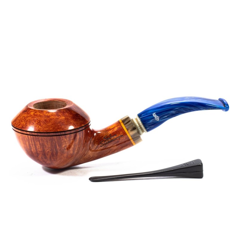 Pipa Santambrogio Liscia FP Grande Bent Rhodesian Pipa Santambrogio Liscia FP Grande Bent Rhodesian