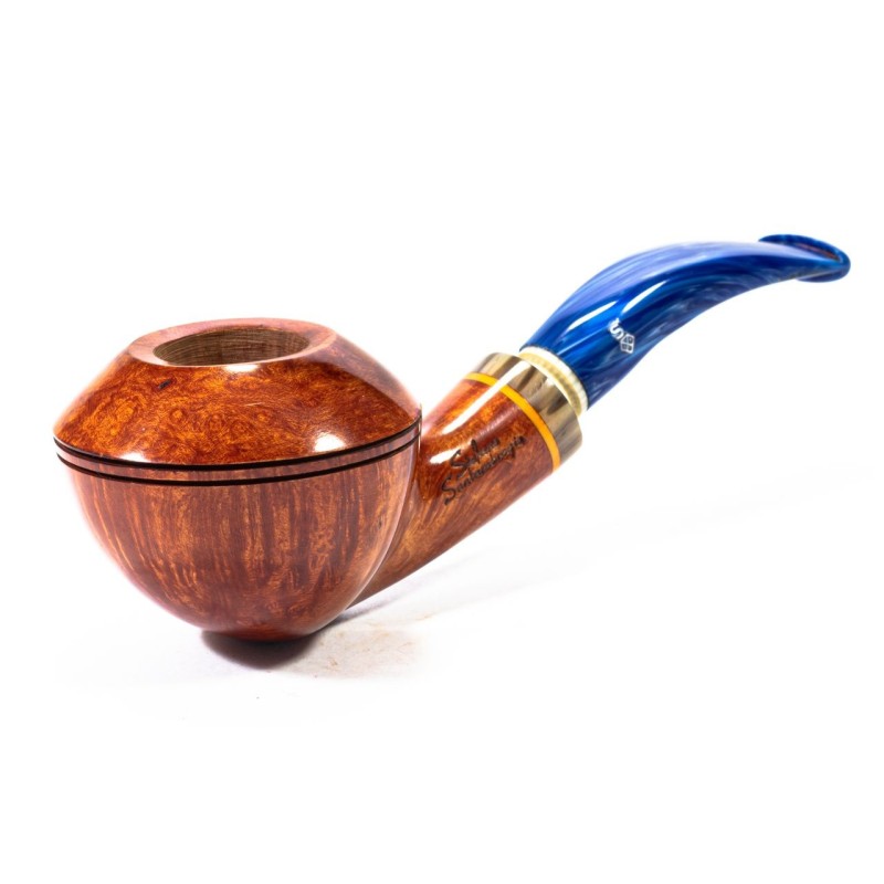 Pipa Santambrogio Liscia FP Grande Bent Rhodesian Pipa Santambrogio Liscia FP Grande Bent Rhodesian