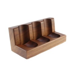 Pipe Stand Lubinski "Chair" in Walnut - 3 Places