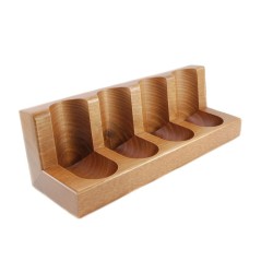 Pipe Stand Lubinski "Chair" in Walnut - 4 Places