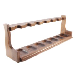 Pipe Stand Lubinski "Space" in Walnut - 7 Places