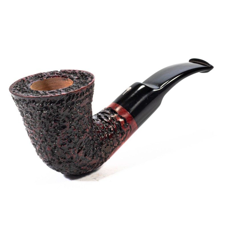 Pipa Mastro Geppetto Rusticata Bent Dublin Pipa Mastro Geppetto Rusticata Bent Dublin