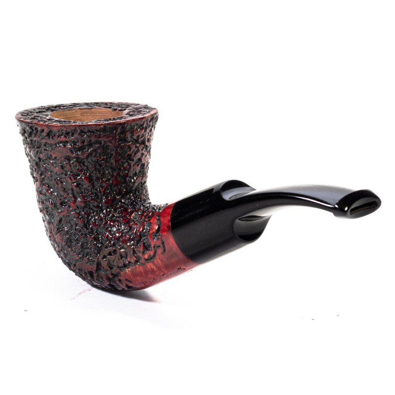 Pipa Mastro Geppetto Rusticata Bent Dublin Pipa Mastro Geppetto Rusticata Bent Dublin