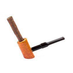 Pipe For Tuscan Cigar in Briar Smooth Poker
