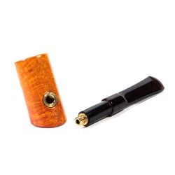 Pipe For Tuscan Cigar in Briar Smooth Poker
