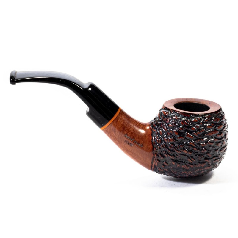 Pipa Santambrogio Rusticata Bent Apple Pipa Santambrogio Rusticata Bent Apple