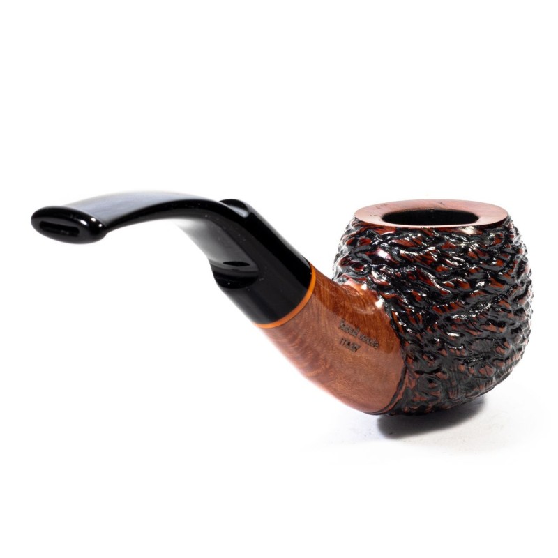 Pipa Santambrogio Rusticata Bent Apple Pipa Santambrogio Rusticata Bent Apple