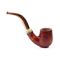 Pipa in Radica Santambrogio Sabbiata Bent Billiard