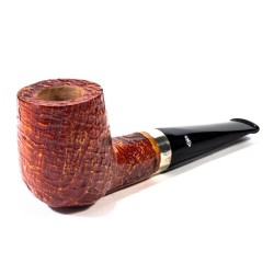 Briar Pipe Santambrogio Sandblasted Billiard