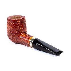 Briar Pipe Santambrogio Sandblasted Billiard