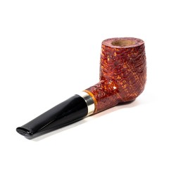 Briar Pipe Santambrogio Sandblasted Billiard