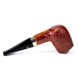 Briar Pipe Santambrogio Sandblasted Billiard