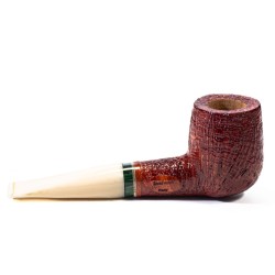 Briar Pipe Santambrogio Sandblasted Billiard