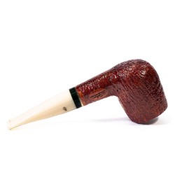 Briar Pipe Santambrogio Sandblasted Billiard