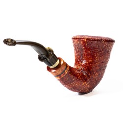 Briar Pipe Santambrogio Sandblasted Calabash