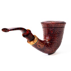 Briar Pipe Santambrogio Sandblasted Calabash