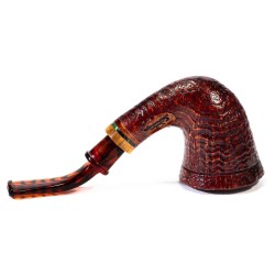 Briar Pipe Santambrogio Sandblasted Calabash