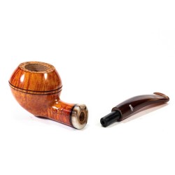 Pipe Santambrogio Smooth FP Bent Rhodesian