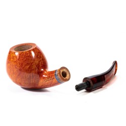 Briar Pipe Santambrogio Smooth FP Big Bent Apple